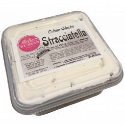 Crème Glacée Stracciatella - le bac de 1 L