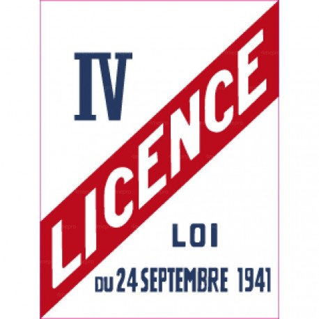 LICENCE IV